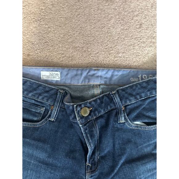 Gap 1969 Long & Lean Jeans – Size 14R / 32 - Picture 2 of 3